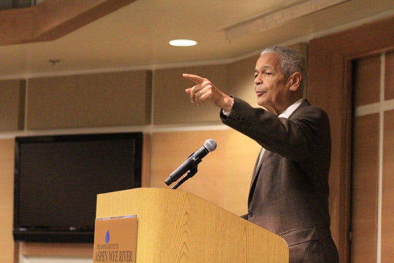 NAACP Chairman Emeritus Speaks to Wye Fellows